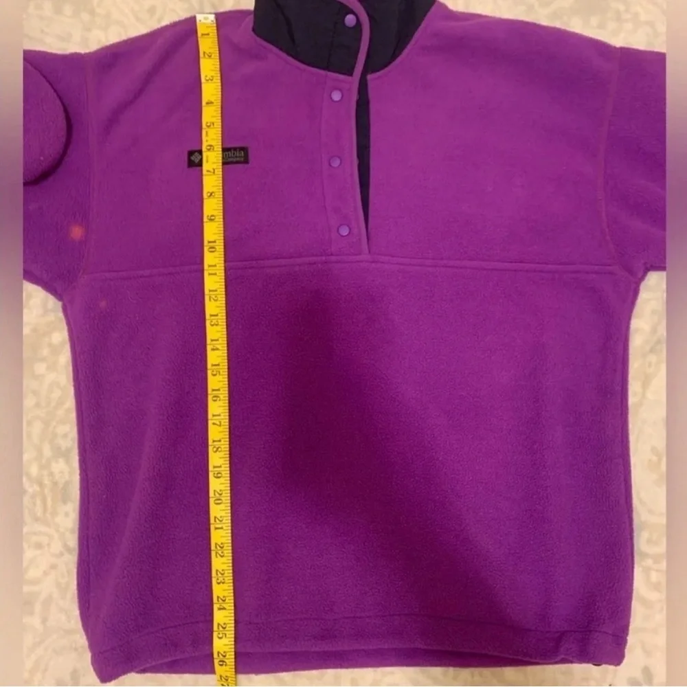 Vintage Columbia Quarter Snap Fleece Jacket - Picture 3 of 7